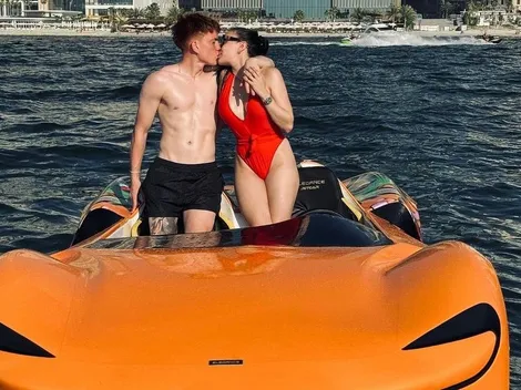 El álbum de fotos del Colo Barco con su novia Yazmín Jaureguy en Dubai