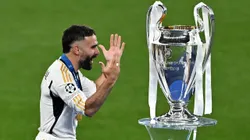 Dani Carvajal, capitán de Real Madrid, levantó su sexto título de Champions.