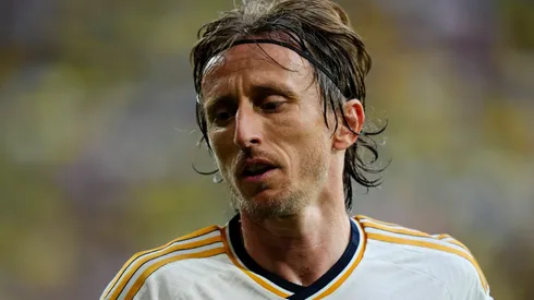 Luka Modric, futbolista croata del Real Madrid.