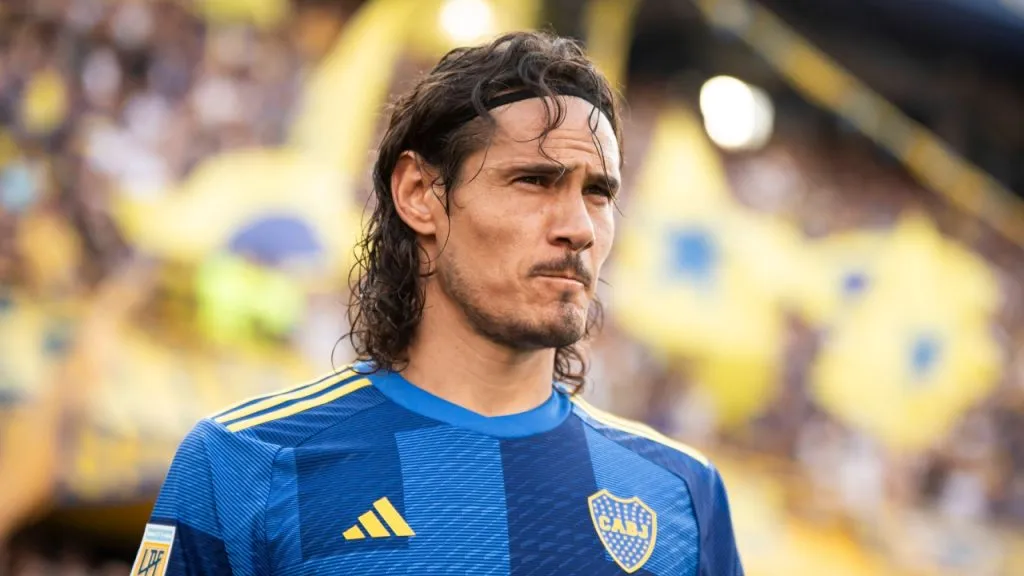 Edinson Cavani, futbolista de Boca (IMAGO / SOPA Images).