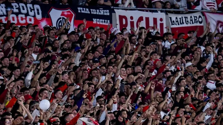 Los fanáticos de River, categóricos.