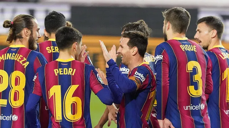 Messi en su última etapa en Barcelona.