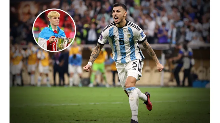 Paredes, firme sobre la llegada de Garnacho a la Selección: "Si tiene una duda...""