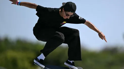 Jhancarlos González en acción.