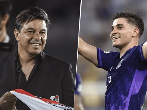 El mensaje que Gallardo le mandó a Julián en pleno Mundial