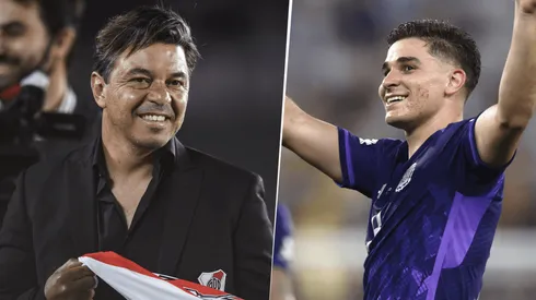 El mensaje que Gallardo le mandó a Julián en pleno Mundial