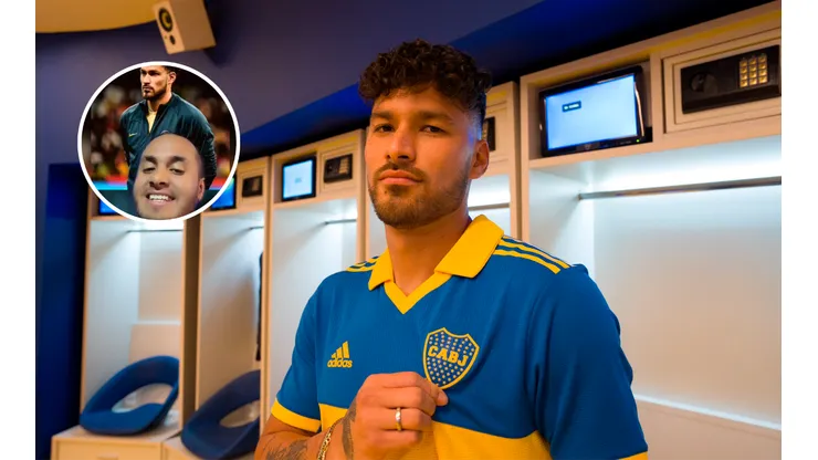 "Descendiste": un tiktoker mexicano se burló de Bruno Valdez por su llegada a Boca