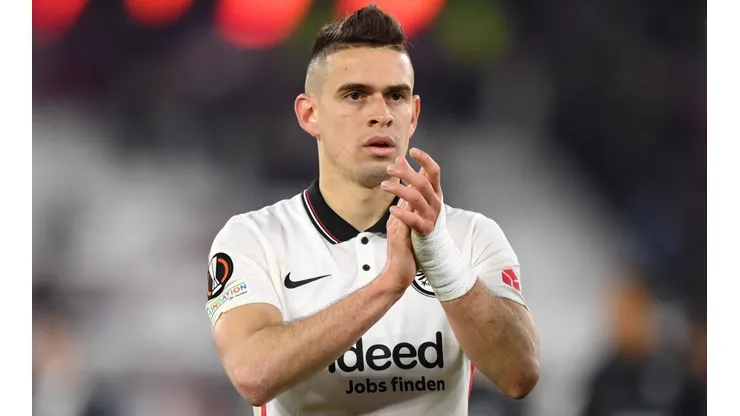Rafael Santos Borré, delantero con pasado en River.