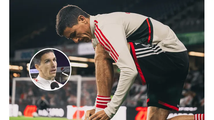 A Nacho Fernández le preguntaron si River era candidato a ganar la Libertadores y su respuesta sorprendió