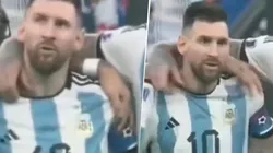 VIDEO | Muestran qué le dijo Messi al cielo antes del penal de Montiel