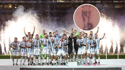 No se puede creer: el insólito error en un tatuaje de uno de los campeones del mundo