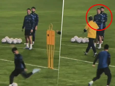 VIDEO VIRAL | La reacción de Cristiano Ronaldo a un golazo del Pity Martínez