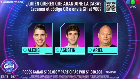 ENCUESTA: ¿Quién querés que abandone la casa de Gran Hermano?