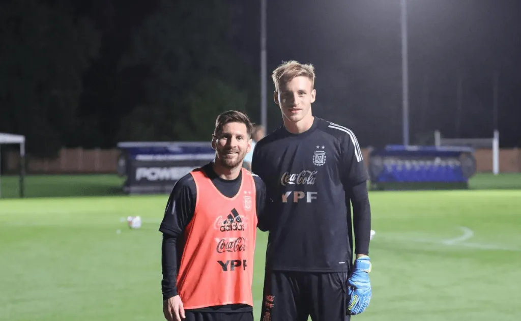 Federico Gomes Gerth fue a Qatar 2022 como sparring.