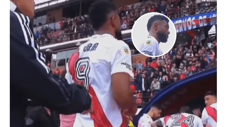 VIDEO | El gesto de Borja a los hinchas de San Lorenzo tras la victoria de River