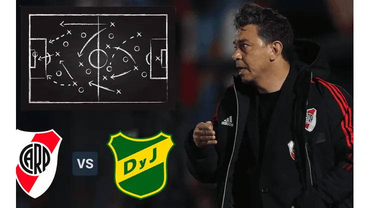 La formación de River vs. Defensa y Justicia por la Copa Argentina 2022