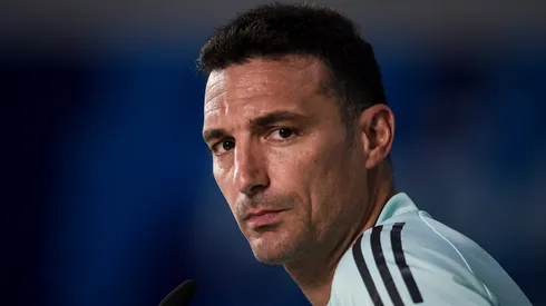 Lionel Scaloni, DT de Argentina.
