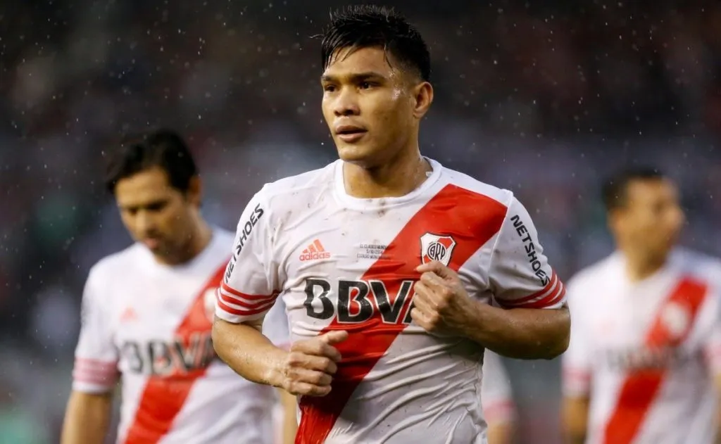 El pasado de Teo Gutiérrez en River.