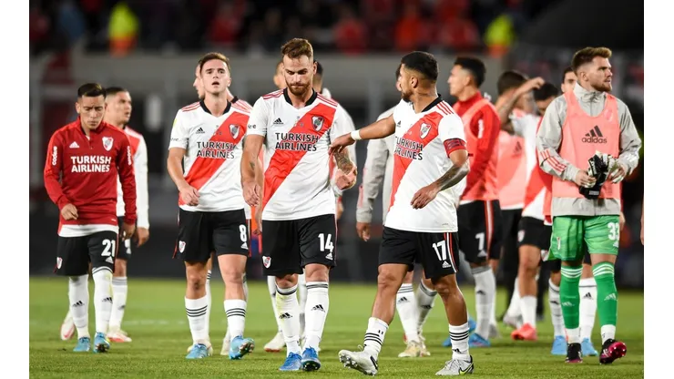 Se lesionó González Pirez y no estará en la visita de River a Defensa y Justicia.
