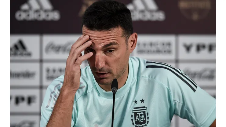 Lionel Scaloni, entrenador de la Selección Argentina