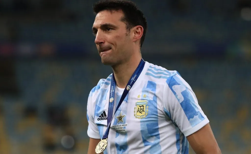 Scaloni, otra vez nominado a nivel mundial. (Foto: Getty)
