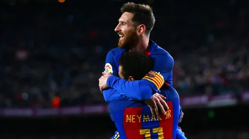 Lionel Messi y Neymar, juntos en Barcelona.