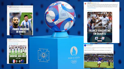 Medios de Francia describen al partido con Argentina como "tenso" y como una "revancha".