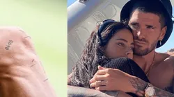 ¿Casamiento en puerta? El tatuaje de De Paul que confirmaría su compromiso con Tini Stoessel