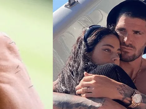 ¿Casamiento en puerta? El tatuaje de De Paul que confirmaría su compromiso con Tini Stoessel