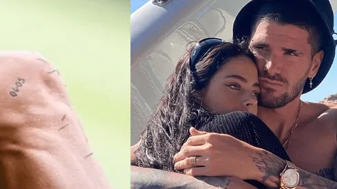 ¿Casamiento en puerta? El tatuaje de De Paul que confirmaría su compromiso con Tini Stoessel