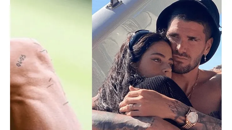 ¿Casamiento en puerta? El tatuaje de De Paul que confirmaría su compromiso con Tini Stoessel