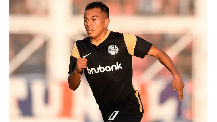 Nahuel Barrios, uno de los destacados de San Lorenzo.