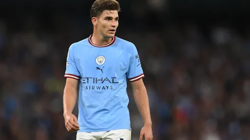 Julián Álvarez y el City, en busca de la final de la Champions.