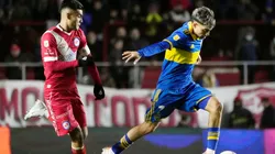 Argentinos y Boca se enfrentan por la Liga Profesional.