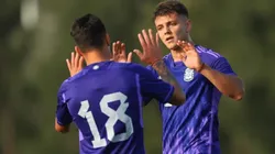 Ignacio Maestro Puch, autor de un tanto en la última victoria del Sub-20.