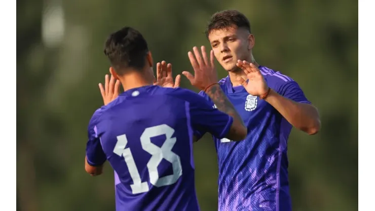Ignacio Maestro Puch, autor de un tanto en la última victoria del Sub-20.