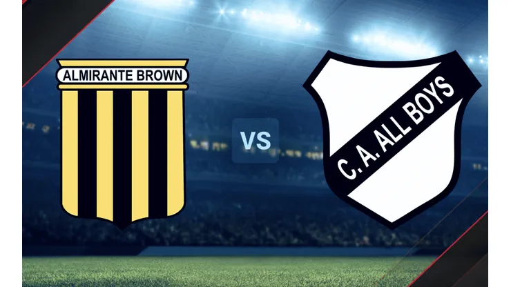 Link para ver Almirante Brown vs. All Boys EN VIVO por la Primera Nacional 2023