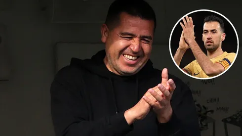 Riquelme se convirtió en tendencia tras el anuncio de Busquets