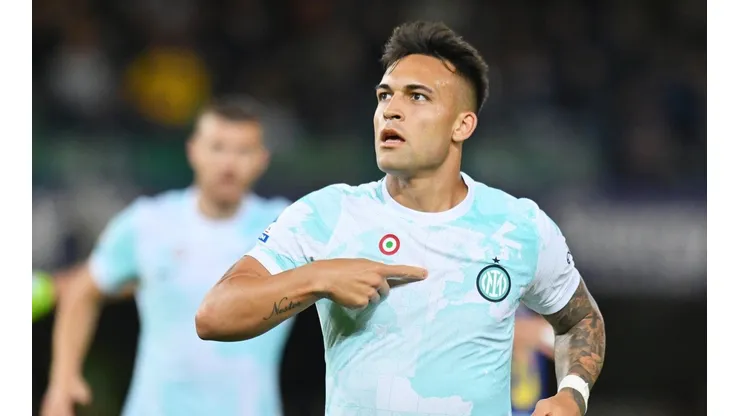 Lautaro Martínez, con chances de dar un nuevo salto en su carrera.