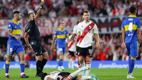 Polémico arbitraje de Darío Herrera en River – Boca.