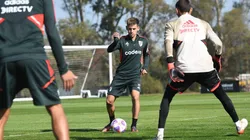 La reacción de Placente al saber que Diablito Echeverri está concentrado para el Superclásico