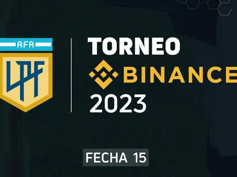 Partidos liberados de la Fecha 15 en la Liga Profesional 2023