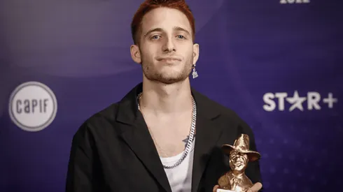 Wos se llevó el Gardel de Oro en el 2022.
