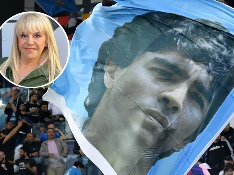 La frase de Claudia sobre Napoli campeón y Maradona que emocionó acá y allá