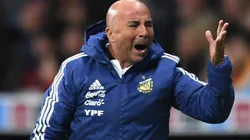 Jorge Sampaoli experimentó su último partido de técnico en Argentina con la Selección.