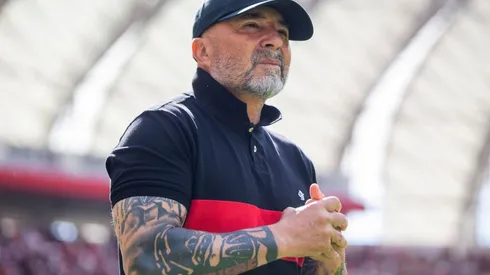 Jorge Sampaoli registra dos partidos como entrenador contra un equipo argentino.