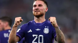 Alexis Mac Allister en Qatar 2022 con la Selección Argentina