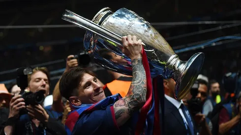 Lionel Messi, con más Champions League que el PSG.