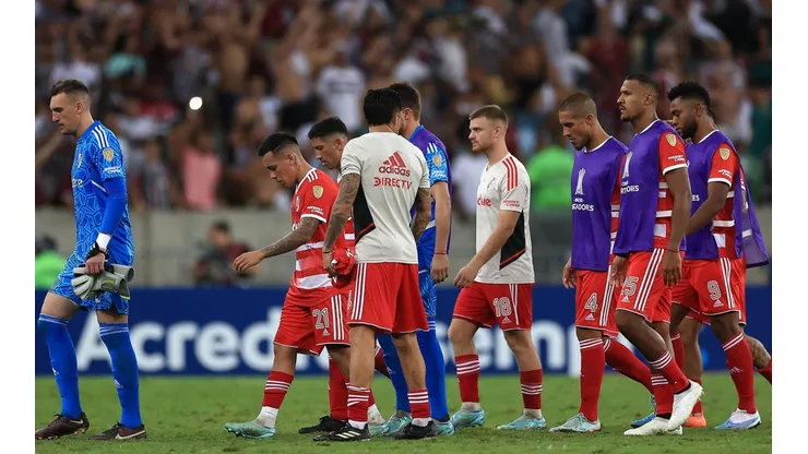 River nunca había recibido cinco goles por Copa Libertadores.