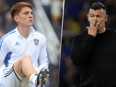 La charla mano a mano que tuvieron Almirón y Barco en el entretiempo: "Colo tenía razón"